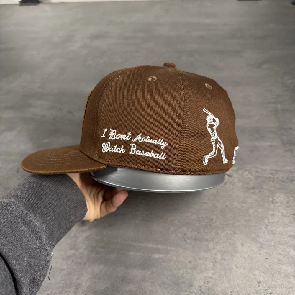 Hat Club Anaheim Los Angeles Angels New Era Cap‎ Brown 7 Exclusive Custom Fire